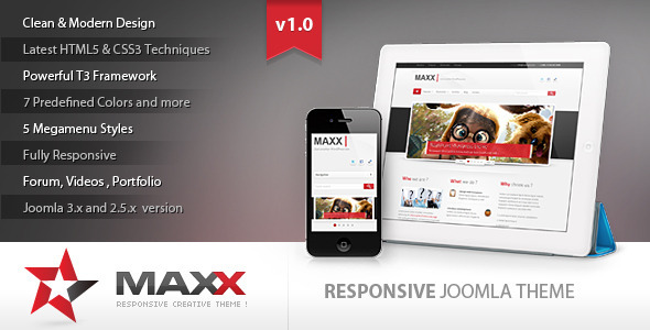 Maxx Responsive Tema